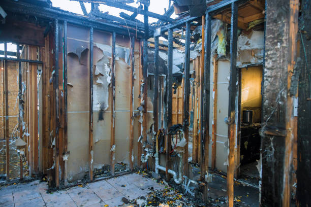 Professional Soot Cleanup technician working in Bridgeport, NJ